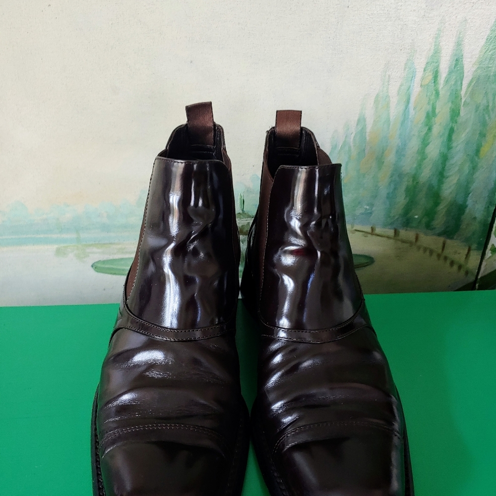 Prada Brown Calf Bootie - Picture 3 of 7